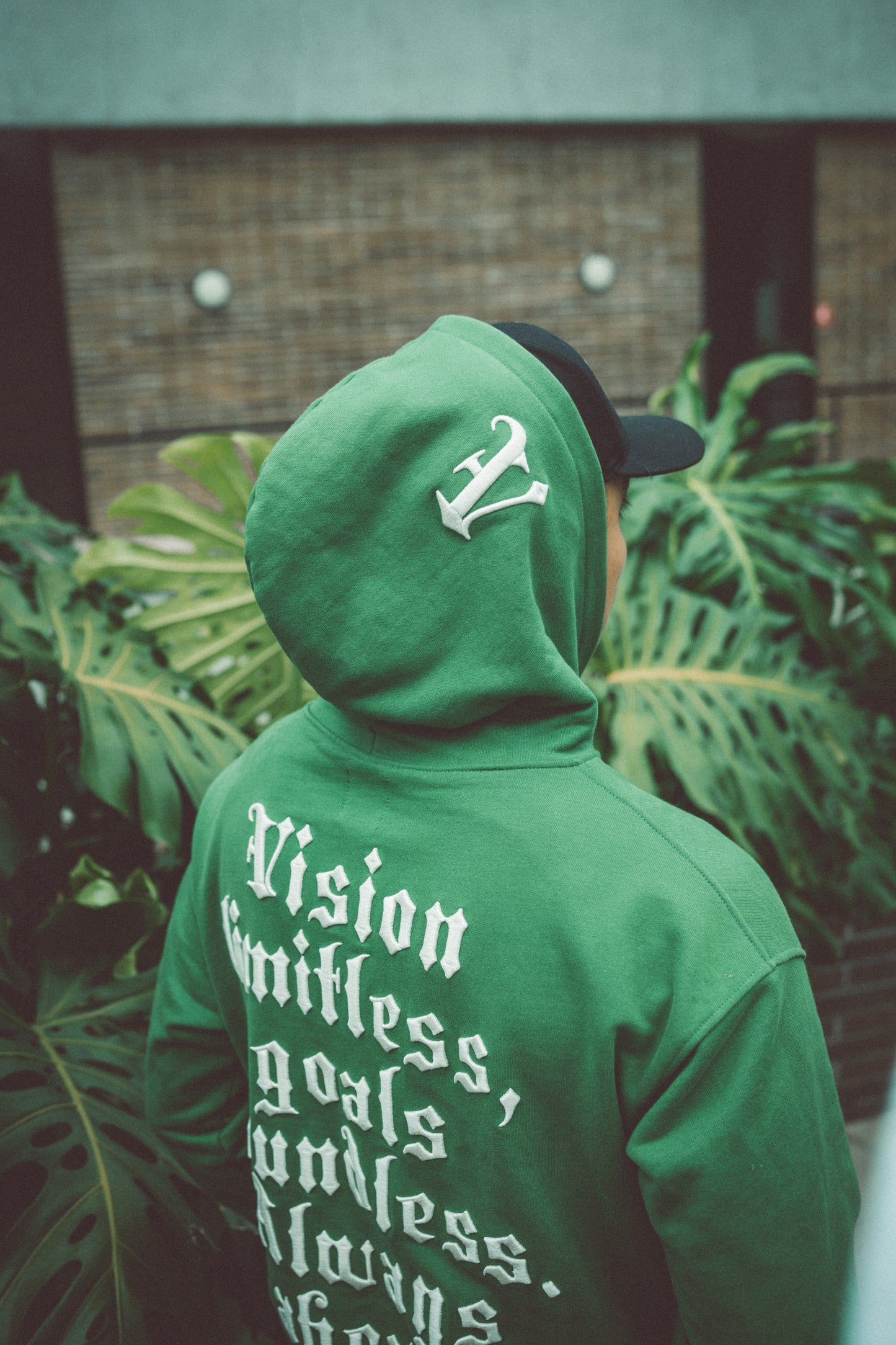 Vision limitless Hoodie Green