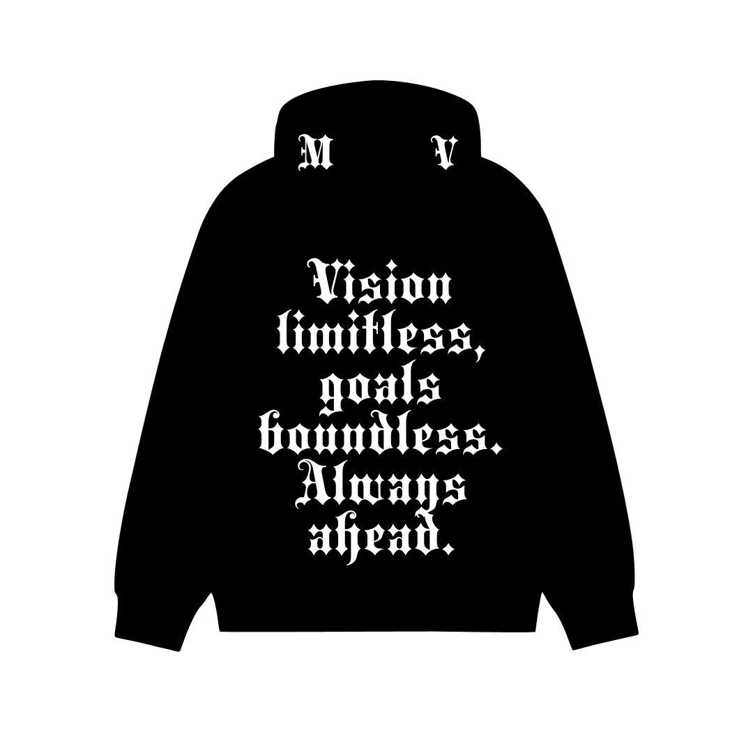 Vision Limitless Hoodie Black/White